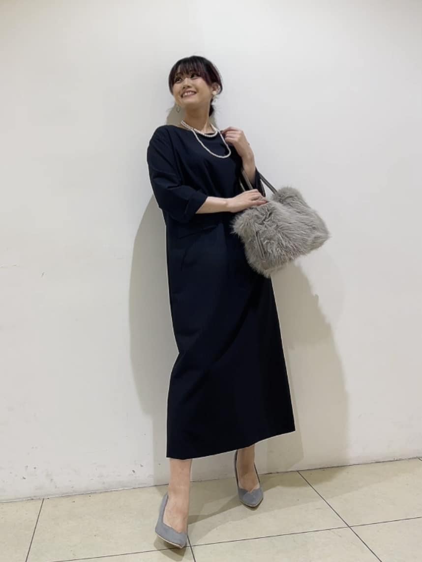 watanabeさんの「UNTITLED｜【追加6/日本製】2連フェイクパールネックレス」を使ったコーディネート