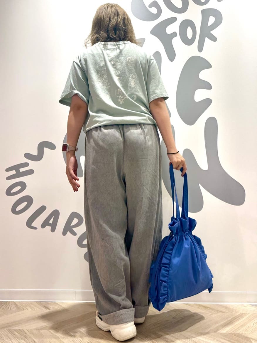 netさんの「SHOO･LA･RUE｜【PEANUTS】ひんやりTシャツ」を使ったコーディネート