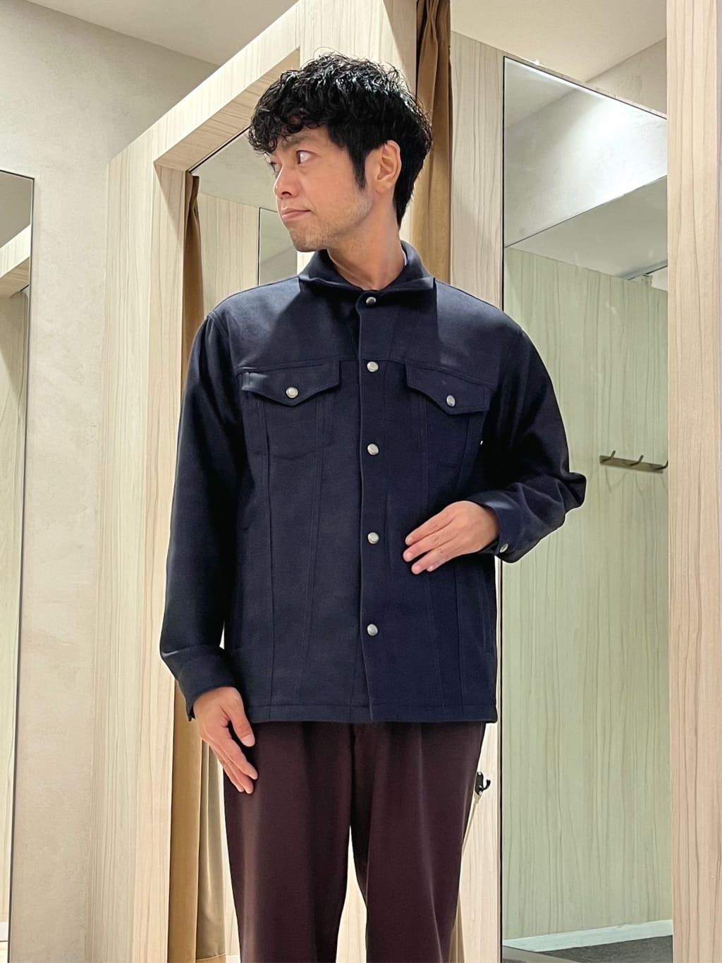 URAさんの「TAKEO KIKUCHI｜ストレッチ テーラードＴシャツ」を使ったコーディネート