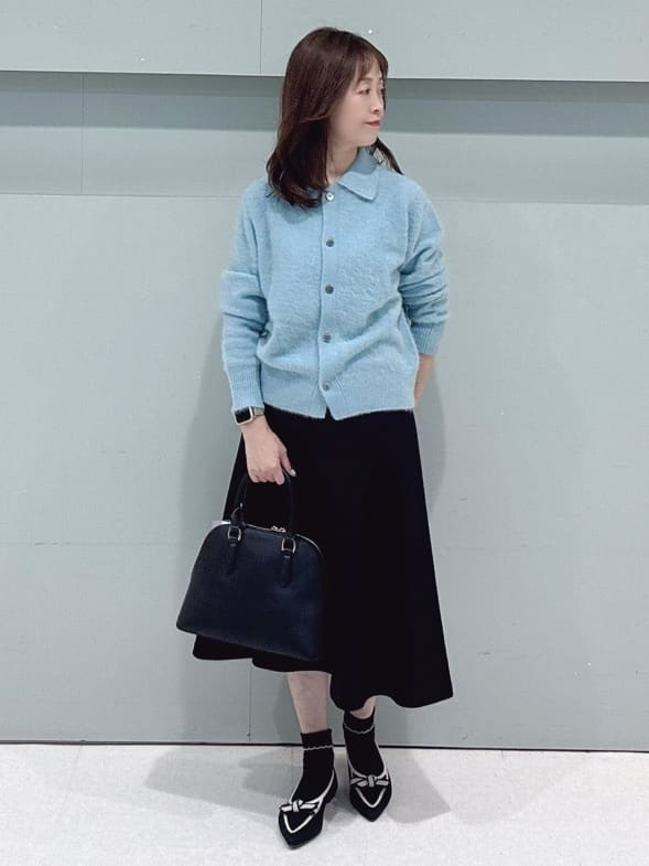 makiさんの「UNTITLED｜【トレンド/撥水機能/防寒】ショートダウンコート」を使ったコーディネート