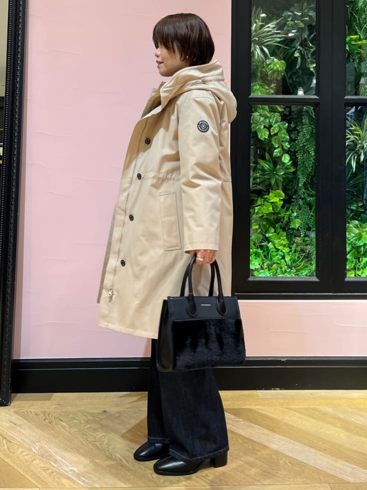 ogataさんの「DRESSTERIOR｜【3WAY/撥水素材/インナー付/CLASSY.12月号掲載】3WAYダウンライナーコート」を使ったコーディネート