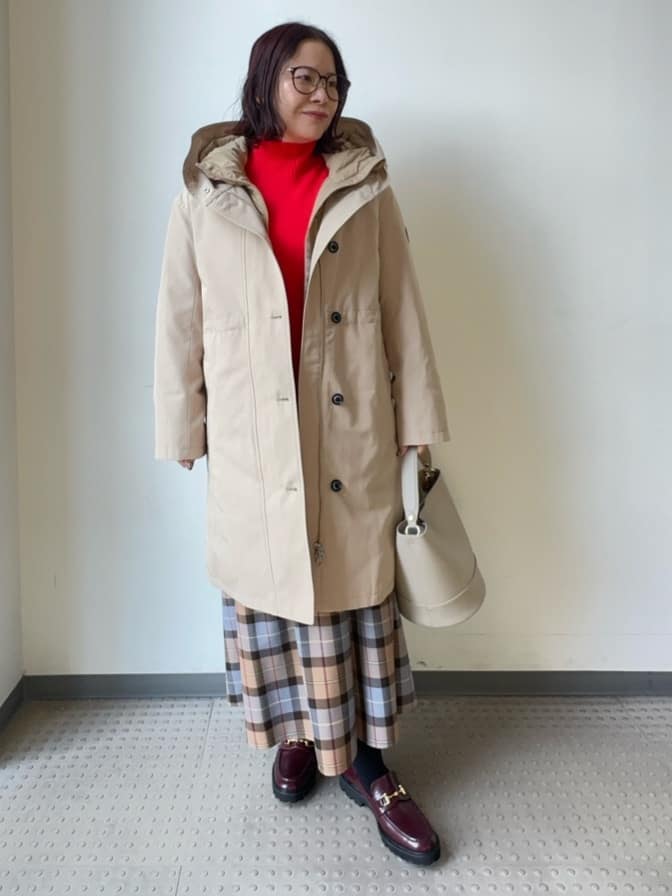 Asamiさんの「DRESSTERIOR｜【3WAY/撥水素材/インナー付/CLASSY.12月号掲載】3WAYダウンライナーコート」を使ったコーディネート
