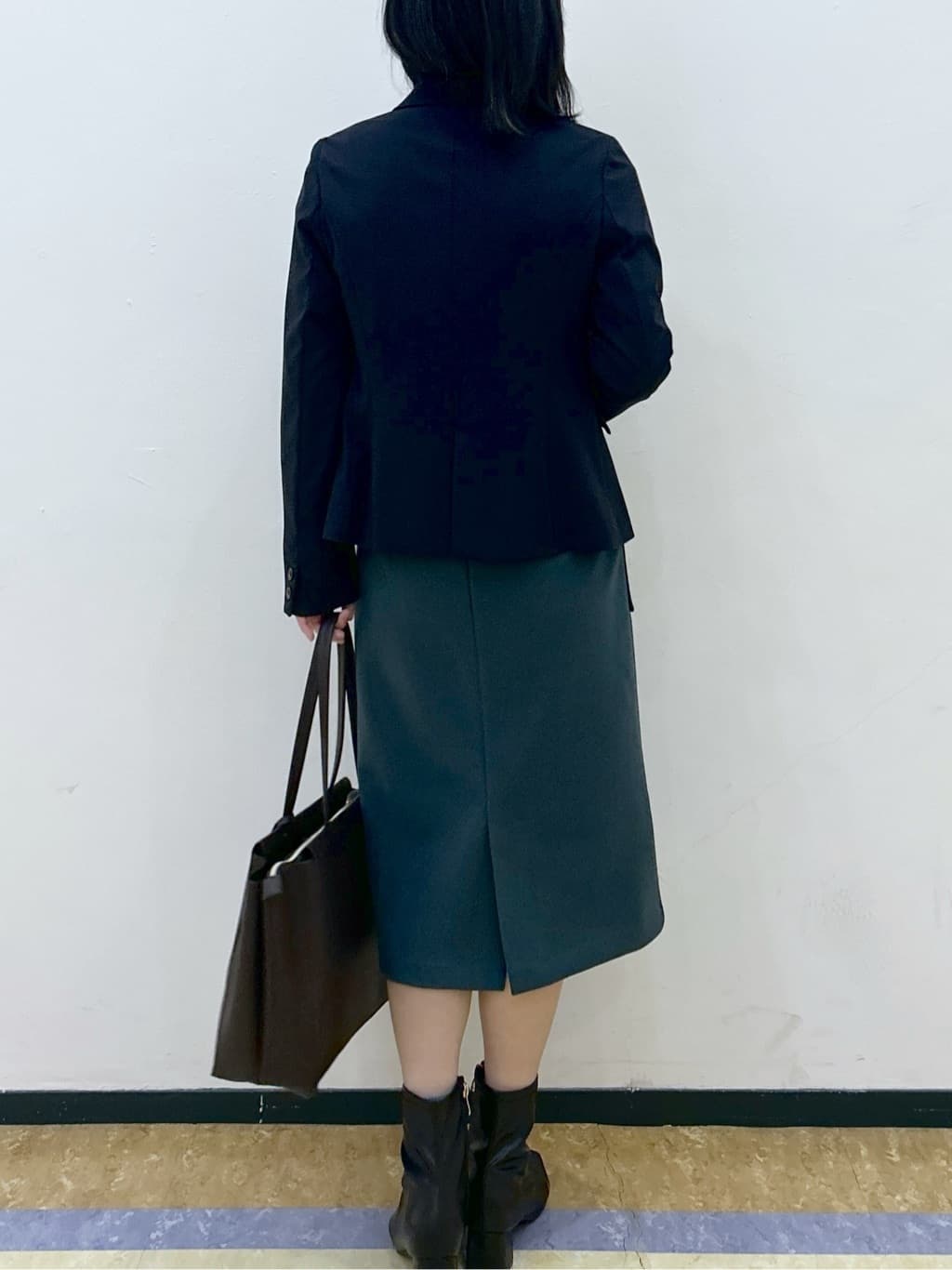 su.さんの「index｜《5色展開／XS-LLサイズ》ストレッチテーラードジャケット／セットアップ対応【イージーアイロン】」を使ったコーディネート