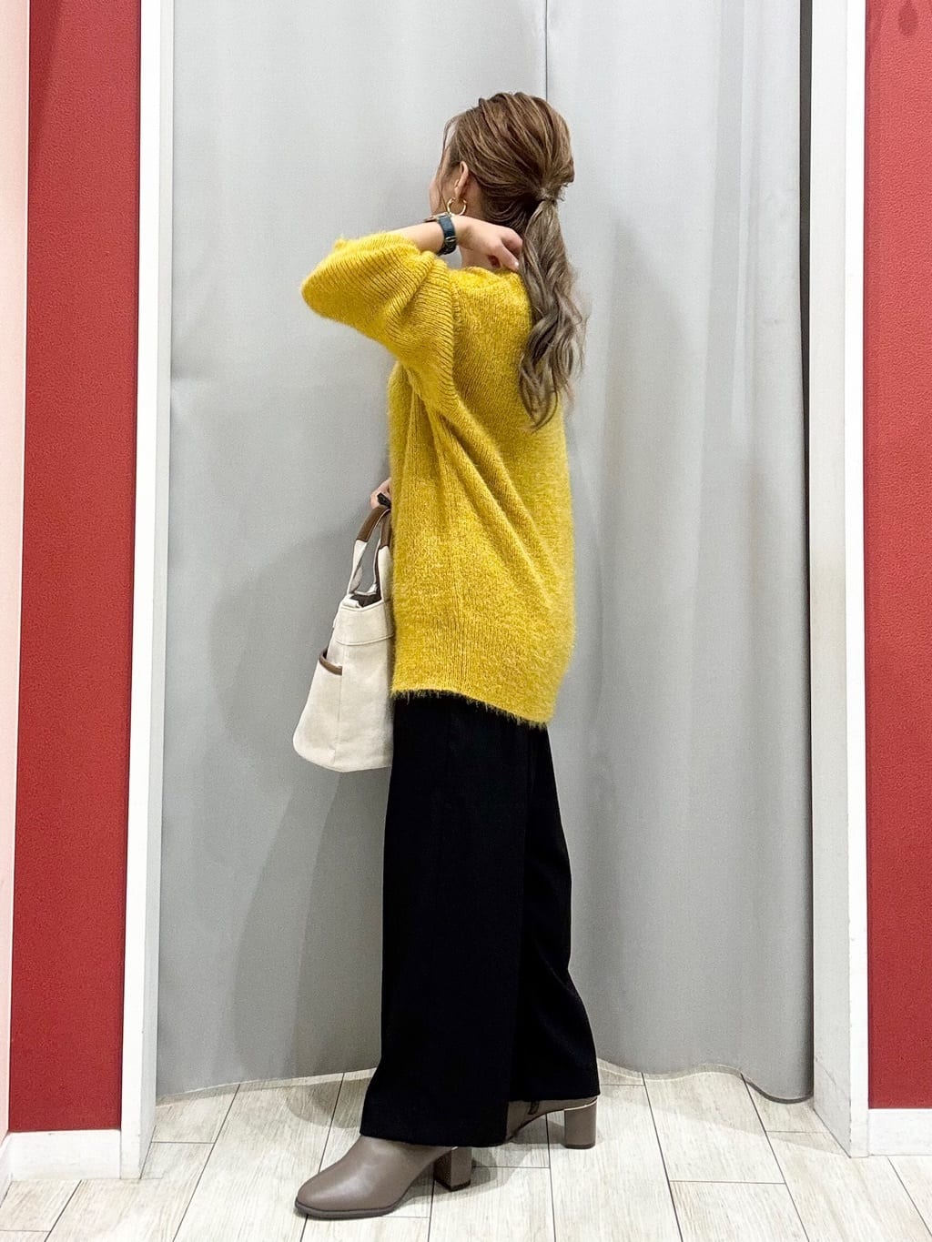 shioさんの「SHOO･LA･RUE｜【着丈選べる/S-LL】触れる度ひんやり ゆるきれい イージーワイドパンツ」を使ったコーディネート