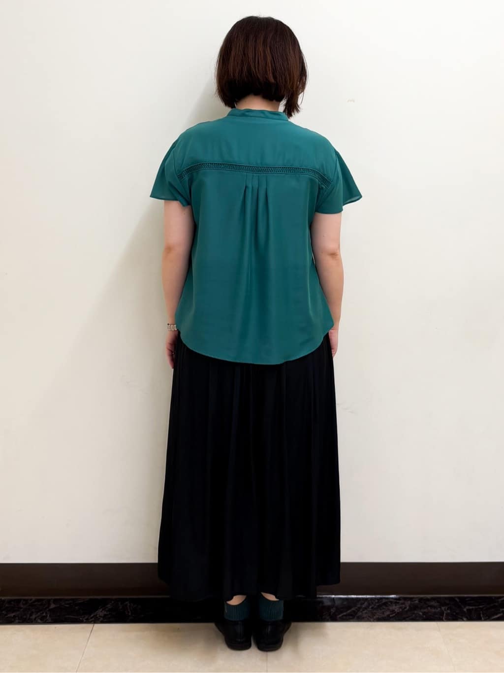 ミヨさんの「Reflect｜【ウエストゴム仕様／長く着られる◎】スカーチョパンツ」を使ったコーディネート