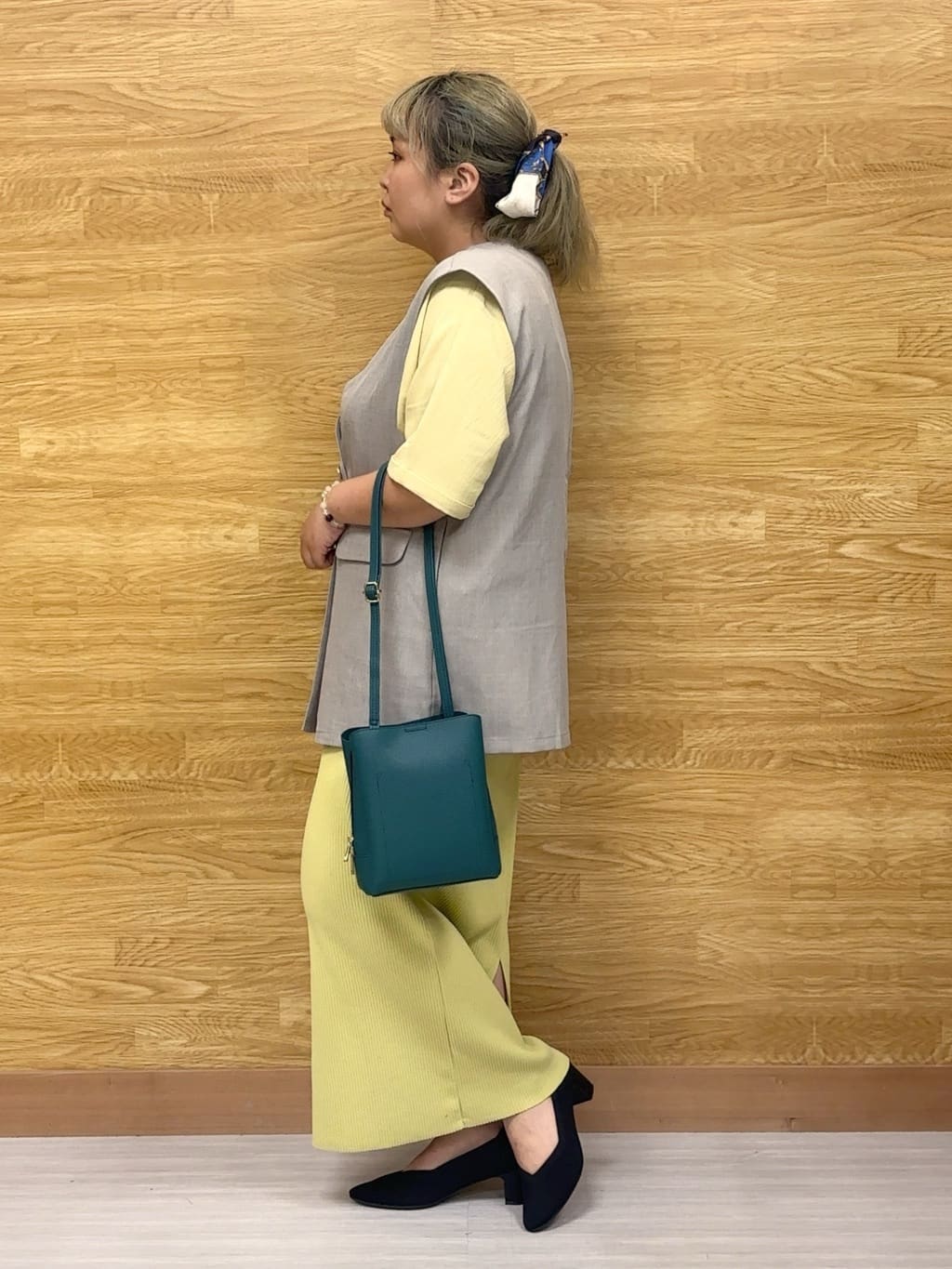 ぁむさんの「SHOO･LA･RUE｜【S-LL/セットアップ可/洗濯後しわになりにくい】ダブルベスト」を使ったコーディネート