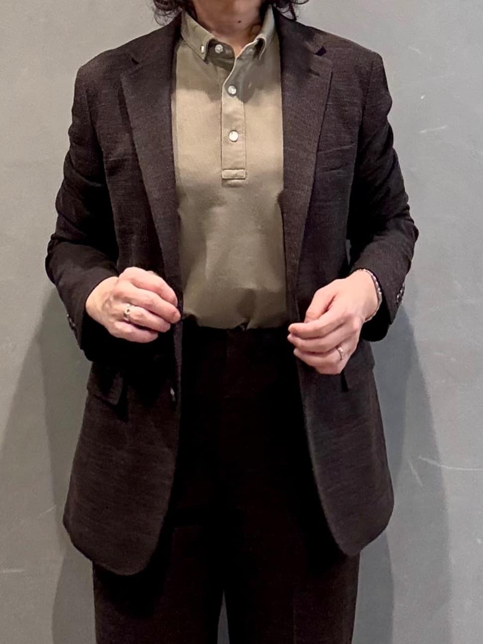 のぐみさんの「TAKEO KIKUCHI｜【Sサイズ～】ラッセルメッシュ ジャケット」を使ったコーディネート