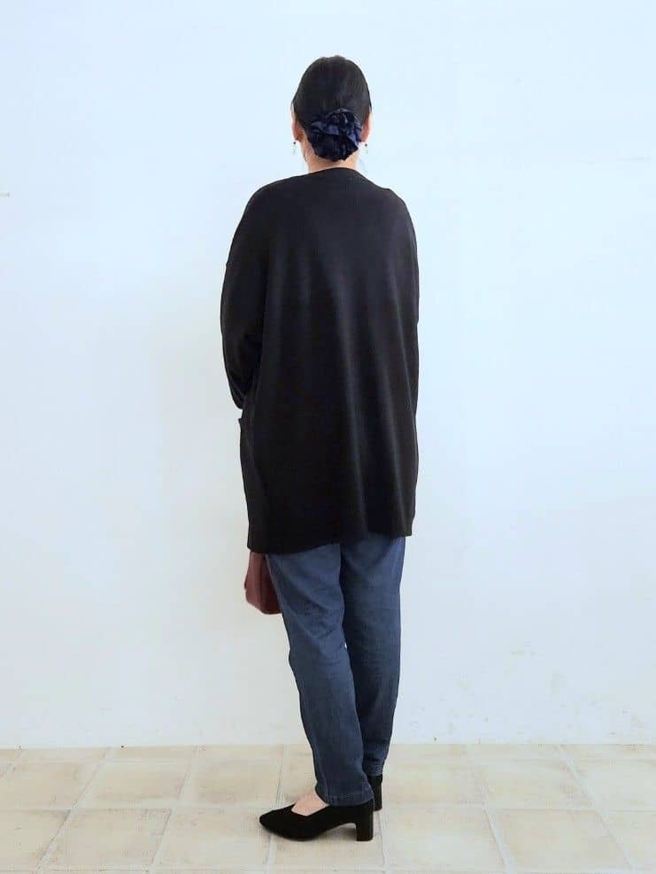 くまさんの「SHOO･LA･RUE｜【S-LL/7分袖】ゆるシルエットが心地よい ドルマントップス」を使ったコーディネート