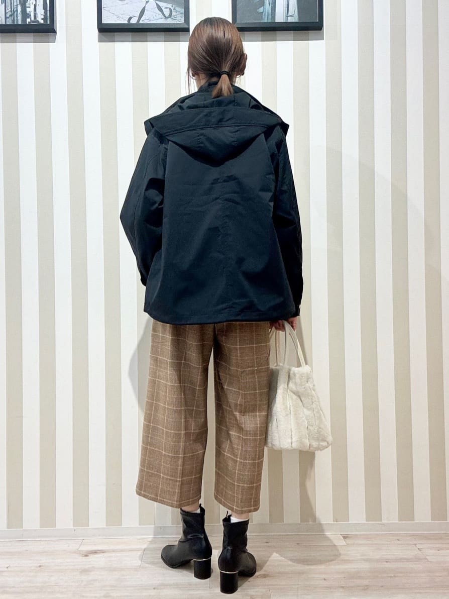 まつこさんの「SHOO･LA･RUE｜【洗濯機可/S-LL】きちんと見えする あったか裏起毛ガウチョパンツ」を使ったコーディネート