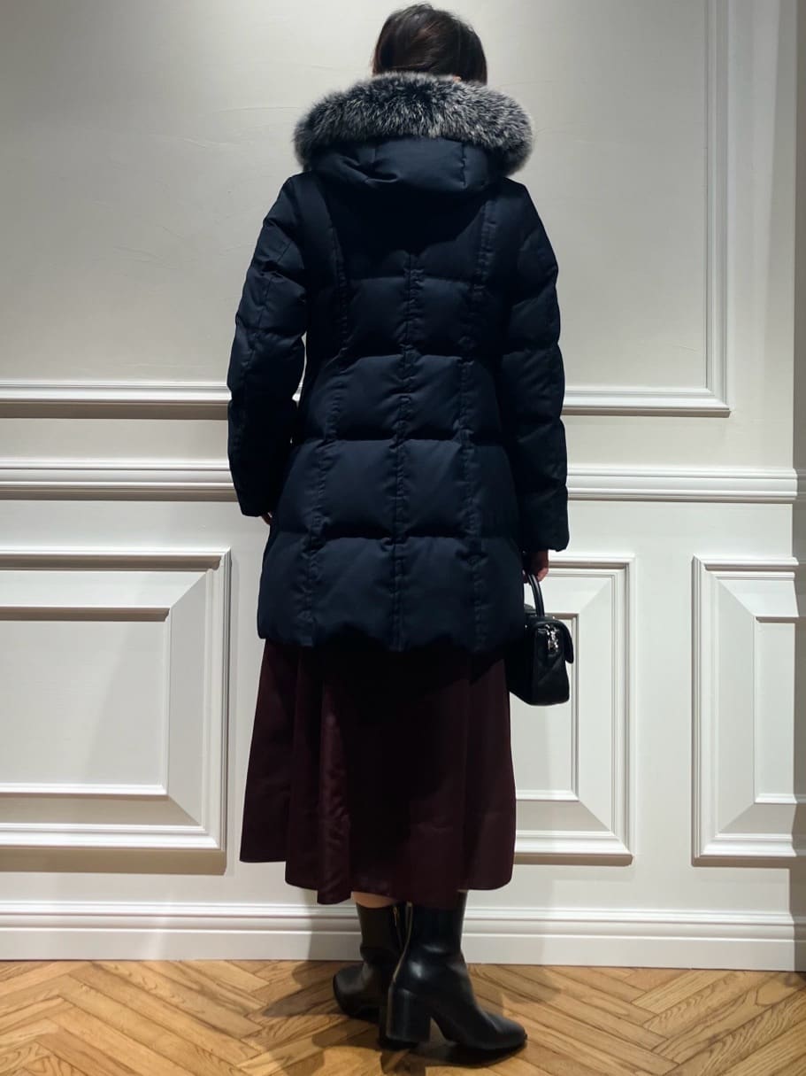 TSUKUIさんの「DRESSTERIOR｜シルクブレンドメリノウールリブプルオーバー」を使ったコーディネート