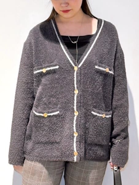 みーさんの「grove｜【選べる着丈/多機能】裏起毛ハイパーストレッチテーパードパンツ」を使ったコーディネート