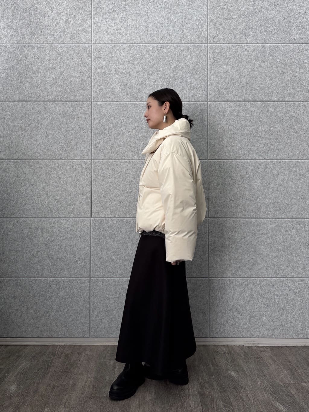 ayanoさんの「INDIVI｜センタージップフレアスカート」を使ったコーディネート