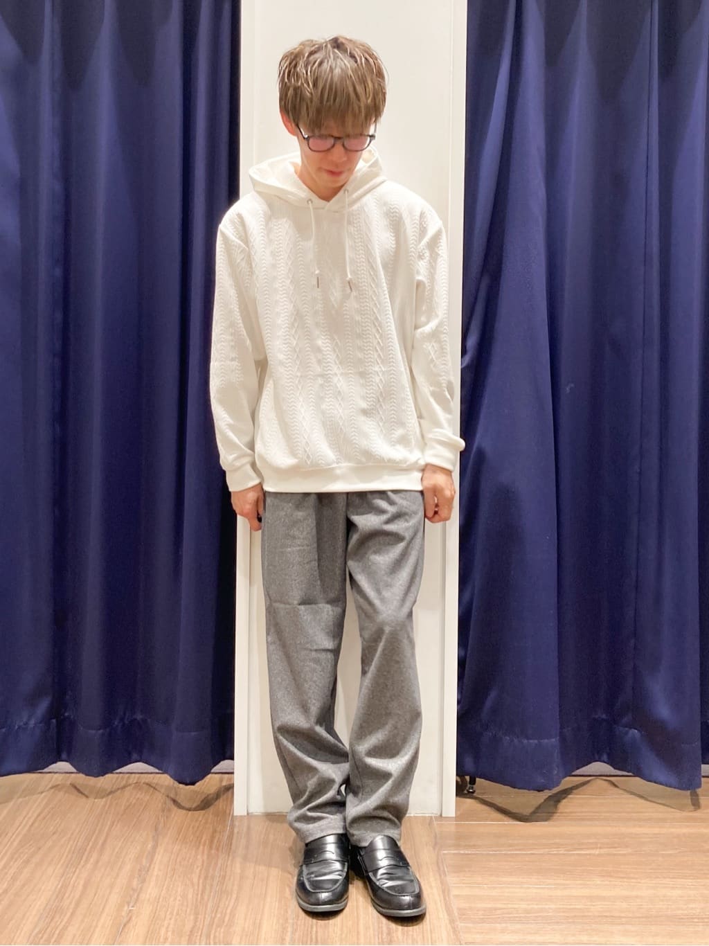 つーじーさんの「THE SHOP TK｜フクレキルトパーカ 【洗濯機OK】」を使ったコーディネート