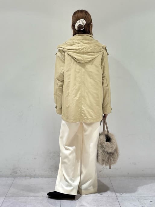 kyokaさんの「UNTITLED｜【アンサンブル可/洗える】シルクウールカシミヤ ドルマンスリーブニット」を使ったコーディネート