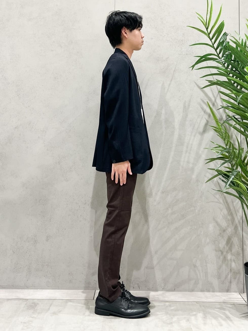 SHI-MAさんの「THE SHOP TK｜【Begin/ビギン10月号掲載】楊柳スマートジャケット　軽量/洗濯機OK/セットアップ可」を使ったコーディネート