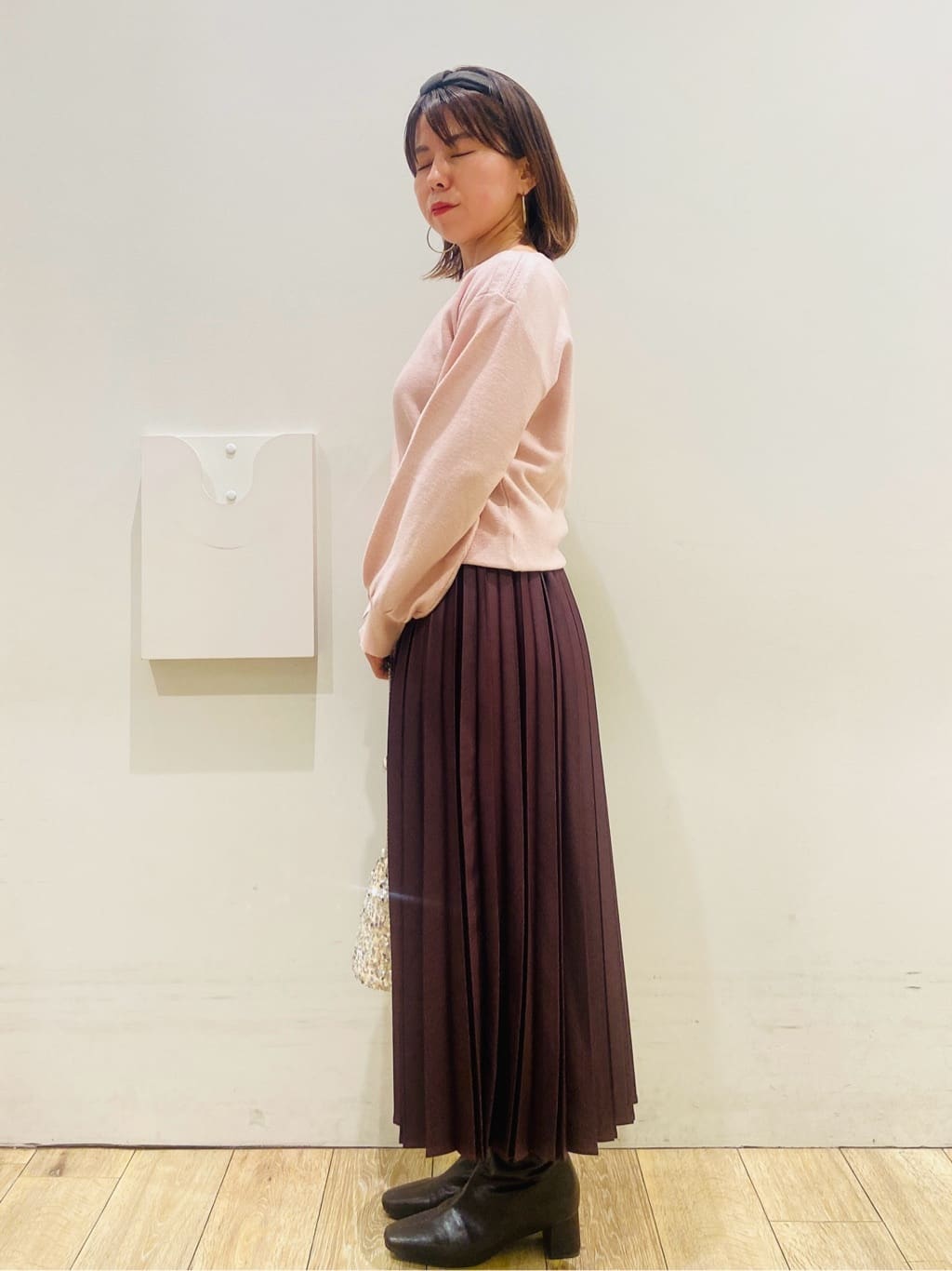 YUKOさんの「index｜KAWADAダウンショートコート【撥水／洗濯機OK／静電気防止裏地】《XS～LL》」を使ったコーディネート