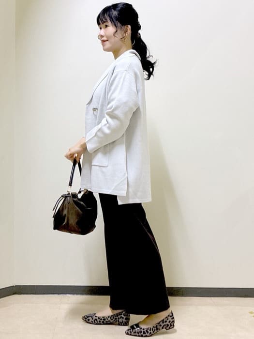  beni_gingerさんの「Reflect｜【ライトアウター／気軽な羽織に◎】オフボディカーディガン」を使ったコーディネート