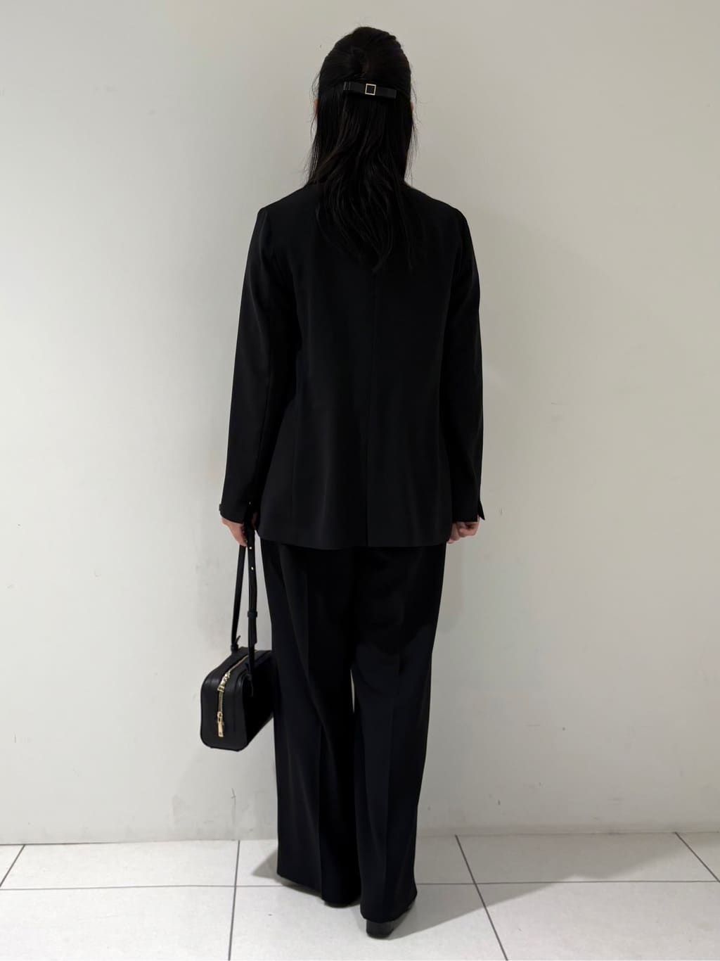 momokoさんの「INDIVI｜【軽く羽織れる！】ダブルジャケット」を使ったコーディネート
