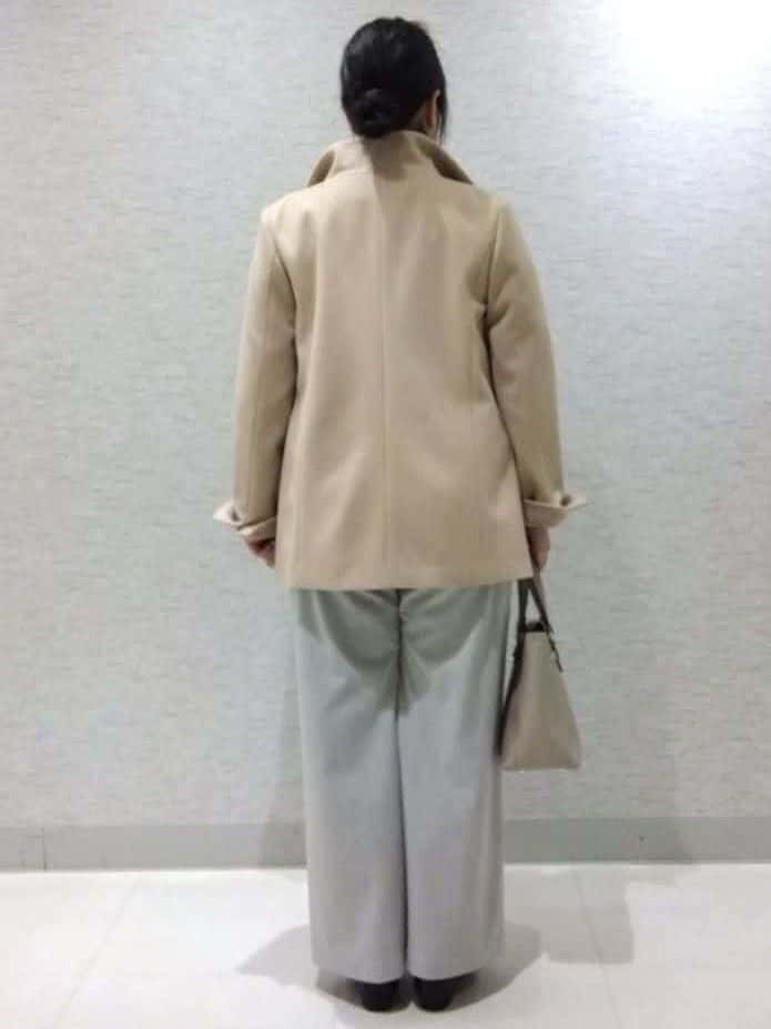 sakoさんの「Reflect｜【選べる8色／スカートにもパンツにも◎】ウール混ボートネックニット」を使ったコーディネート