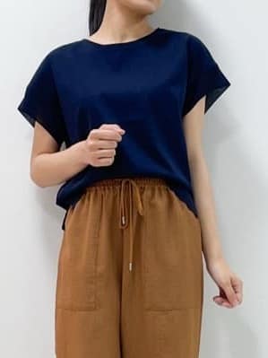 yasuokaさんの「Dessin｜【洗える】キーネックカーディガン」を使ったコーディネート