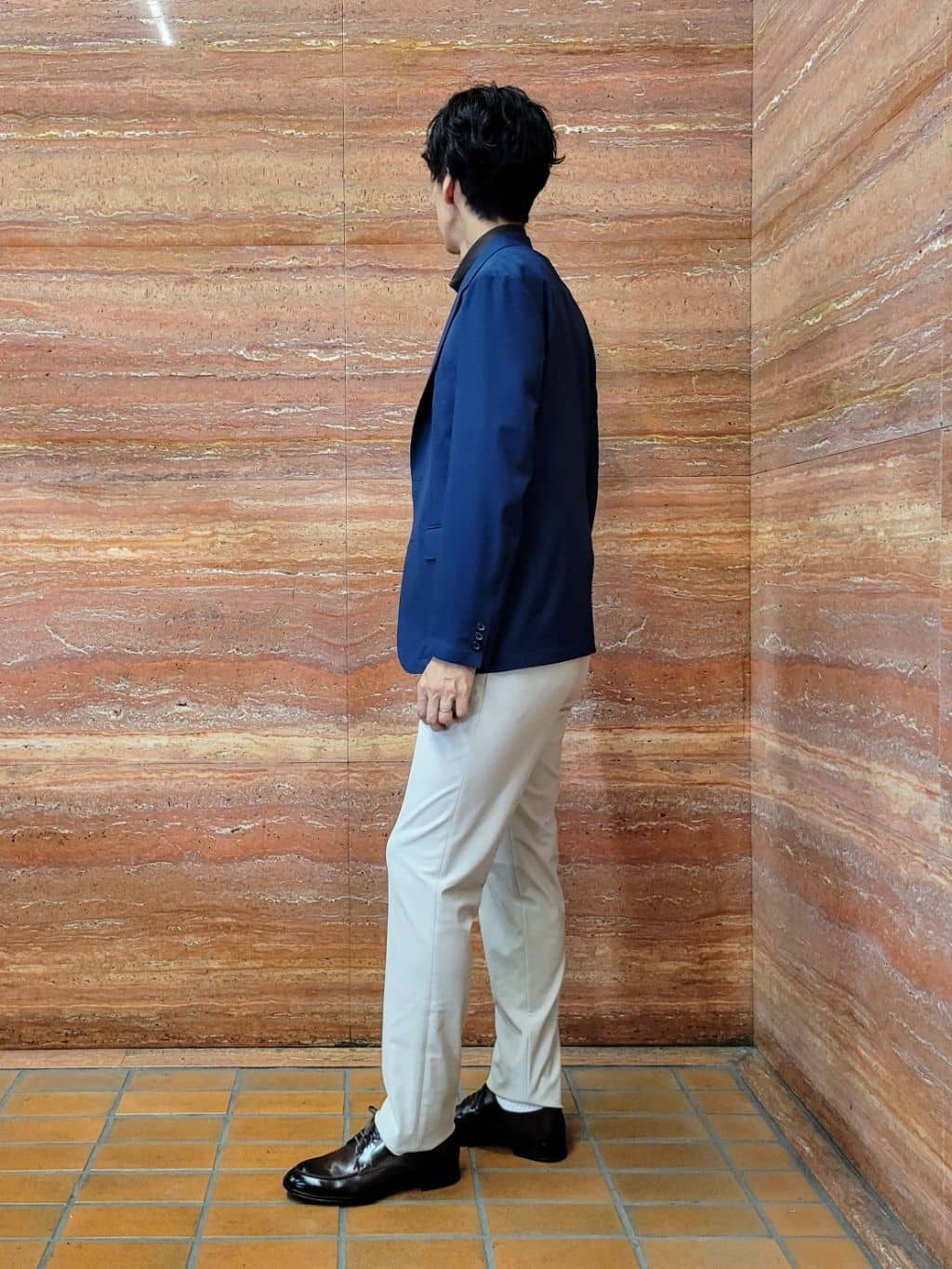 piroyaさんの「TAKEO KIKUCHI｜【COOL CITY WEAR】アーバンクール ジャケット /接触冷感・吸水速乾」を使ったコーディネート