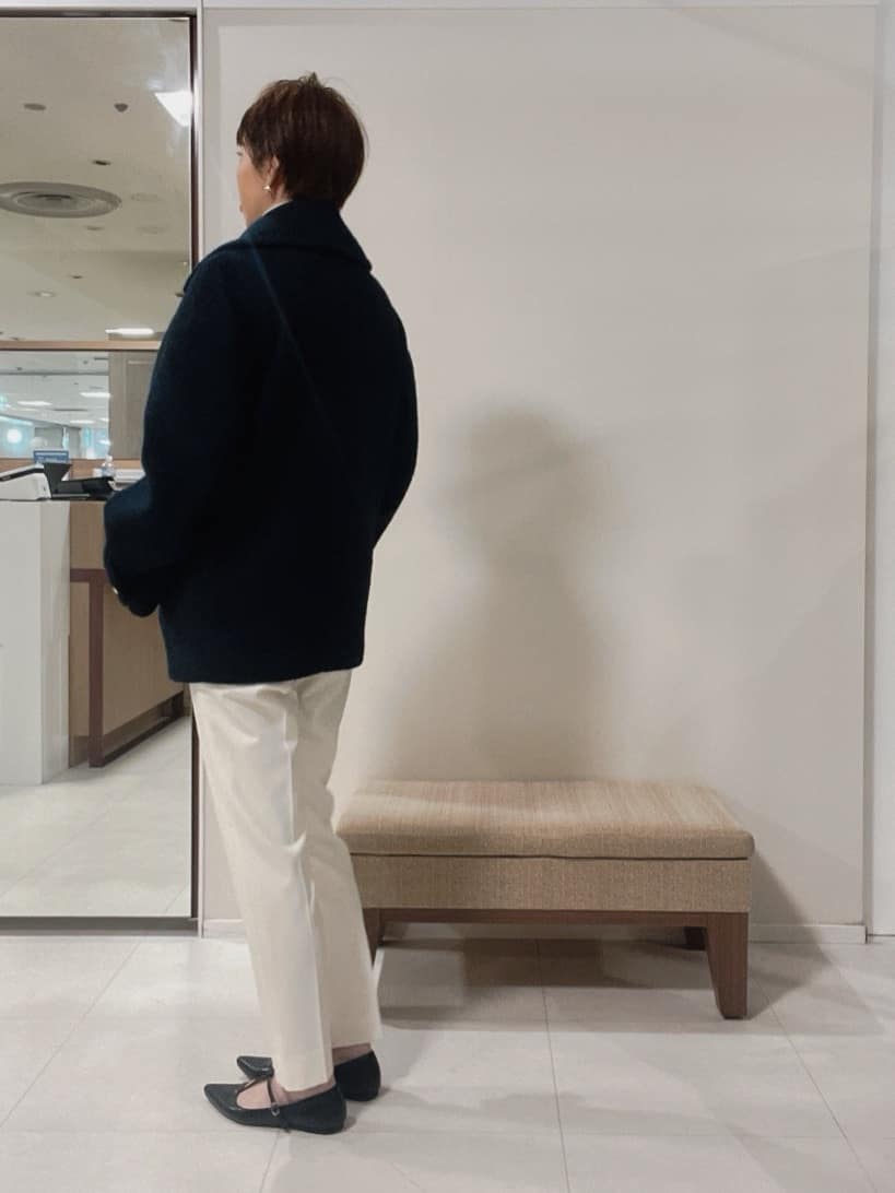 IWAMOさんの「UNTITLED｜【あったか素材/ストレッチ性】裏起毛テーパードパンツ」を使ったコーディネート