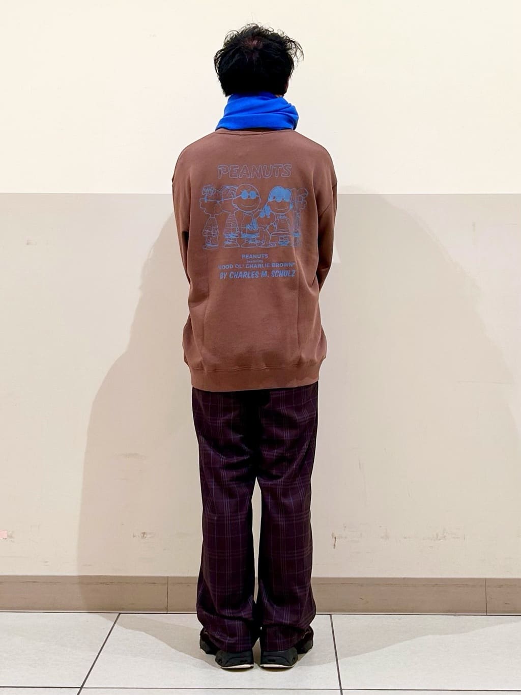 KENJI Iさんの「THE SHOP TK｜セミワイドイージーパンツ【洗濯機OK】」を使ったコーディネート