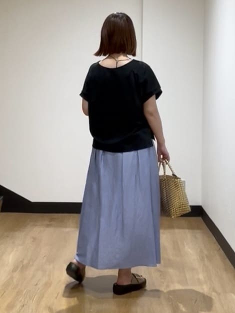 MIKIKOさんの「UNTITLED｜メタリックメッシュトート」を使ったコーディネート