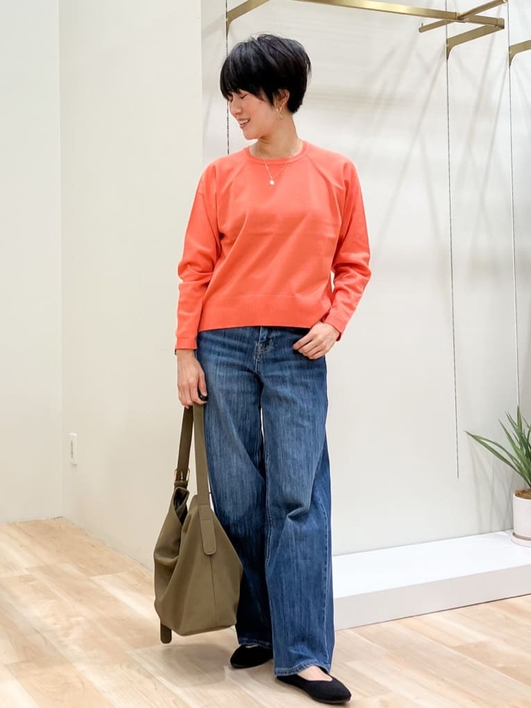 Keiさんの「grove｜タックタッセルエコファー2WAYトート」を使ったコーディネート