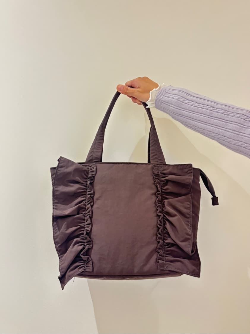 miさんの「grove｜【毛玉軽減／洗える】クロップドミニケーブルニット」を使ったコーディネート