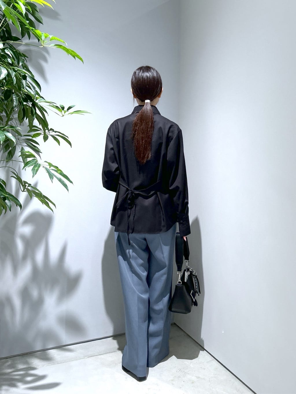 Renoさんの「INDIVI｜【セットアップ対応】ウーステッドライクスラックス」を使ったコーディネート