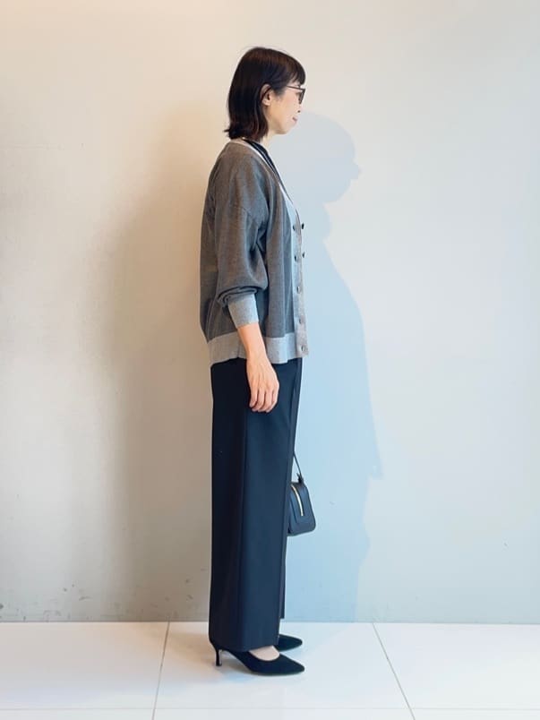 murayamaさんの「INDIVI｜【インナーとしても活躍！】シンプルTシャツ」を使ったコーディネート