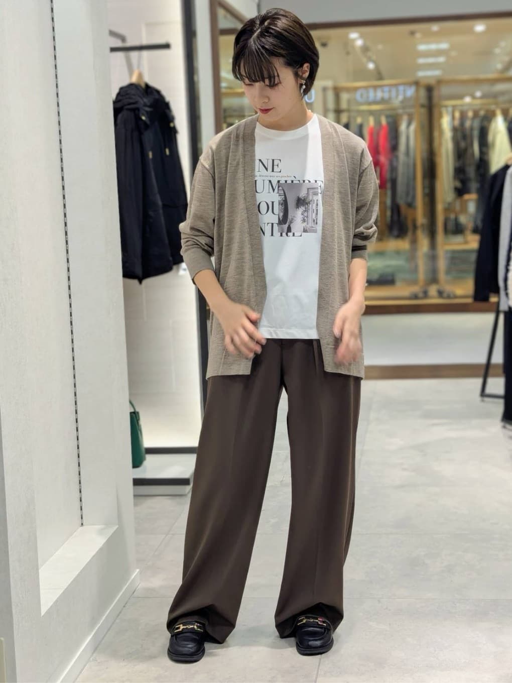 nonoさんの「UNTITLED｜【ロゴT/プリントT】グラフィックTシャツ」を使ったコーディネート
