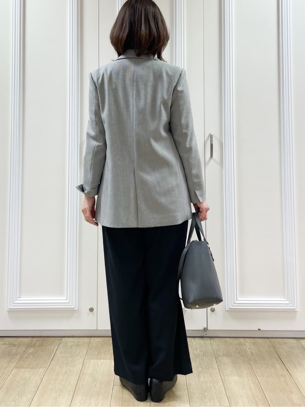 めいさんの「Reflect｜【秋映え◎】Vネック&times;メッシュスリーブニット」を使ったコーディネート