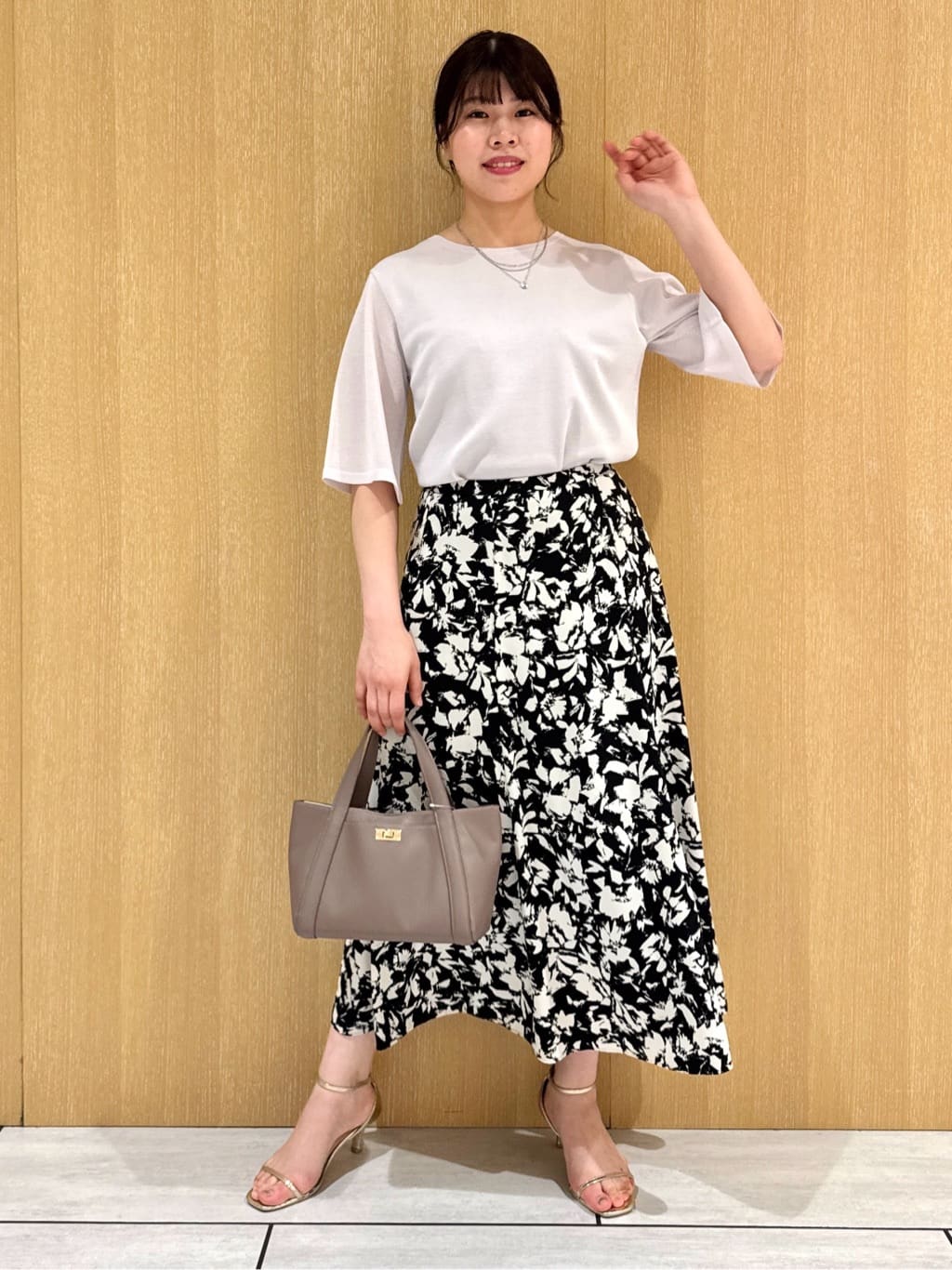 nanaさんの「UNTITLED｜【ステンレス】レイヤードチェーンネックレス」を使ったコーディネート