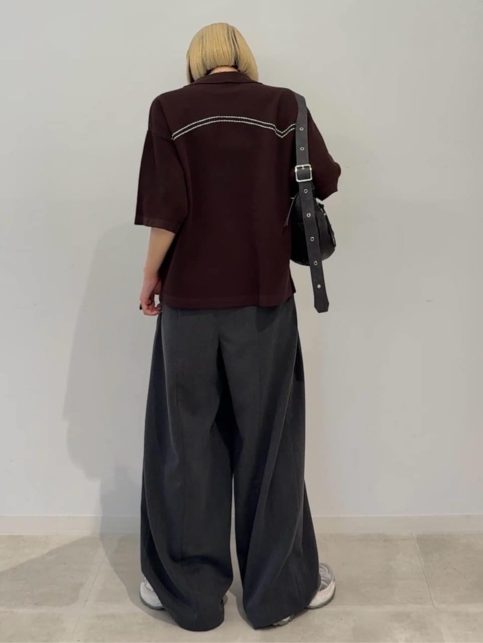 川本葵さんの「tk.TAKEO KIKUCHI｜ウェスタンポロカーディガン」を使ったコーディネート