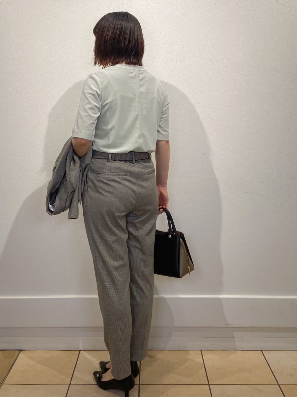 kimiさんの「index｜《andGIRL掲載》ベロアボクシーTシャツ【洗濯機洗い可】」を使ったコーディネート