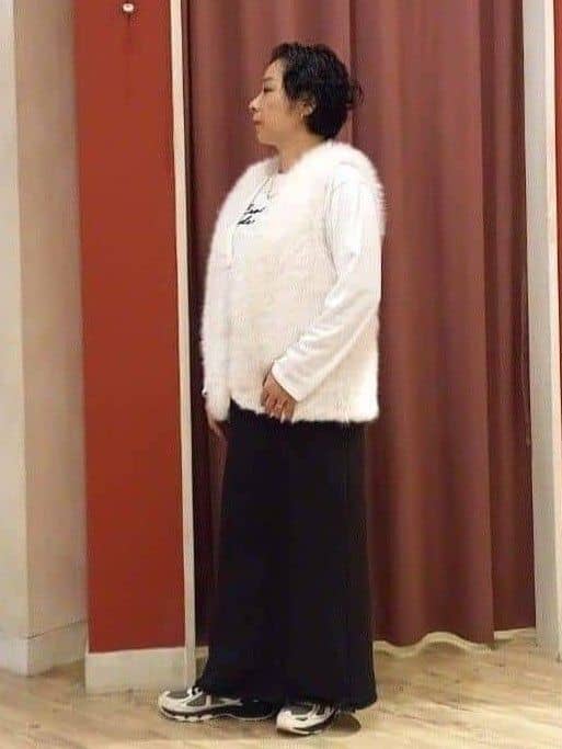cameさんの「SHOO･LA･RUE｜【洗濯機可/S-LL】周りと差がつく チェーンステッチロゴロンT」を使ったコーディネート