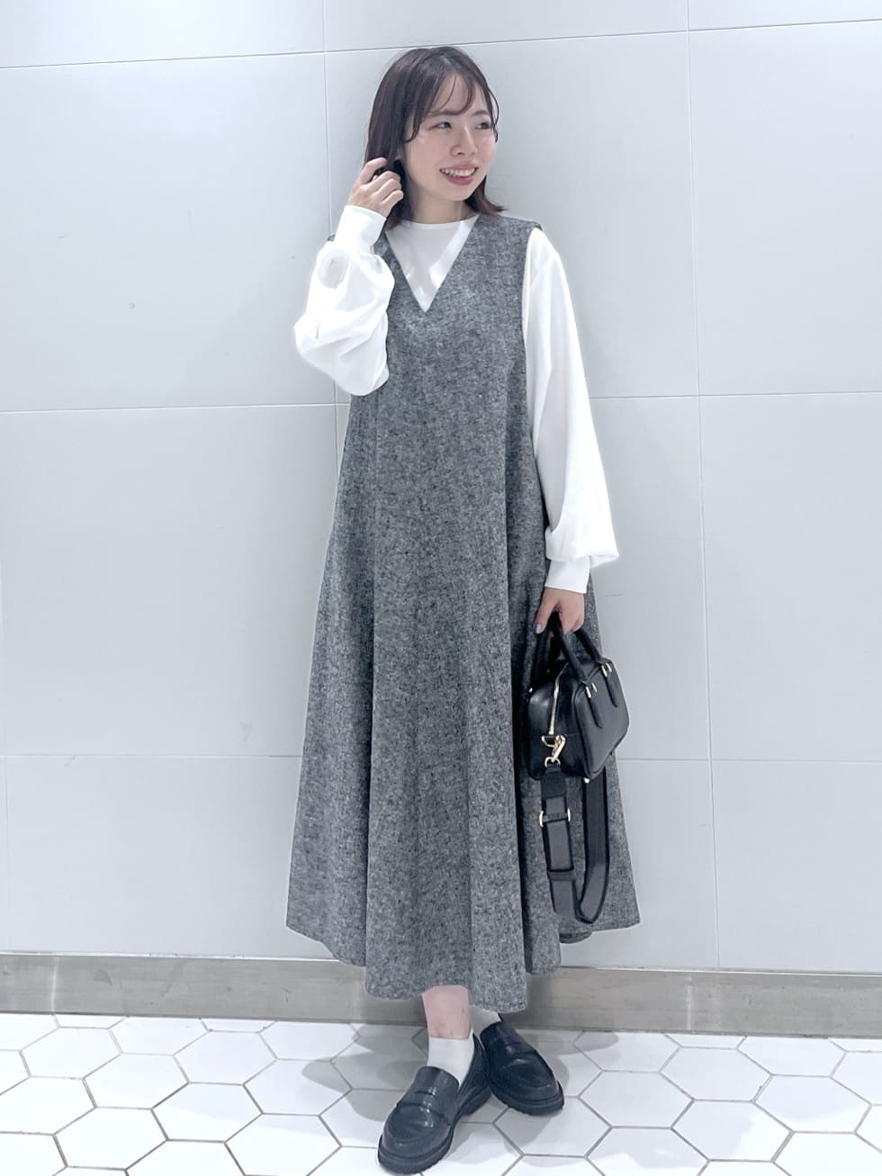 Makinoさんの「Dessin｜【撥水・2WAY】ミュラーダウンコートミドル丈」を使ったコーディネート