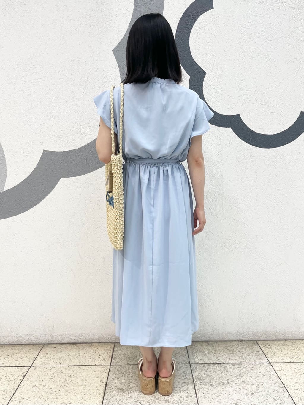 𝒜さんの「◆【M・L展開】厚底サンダル」を使ったコーディネート