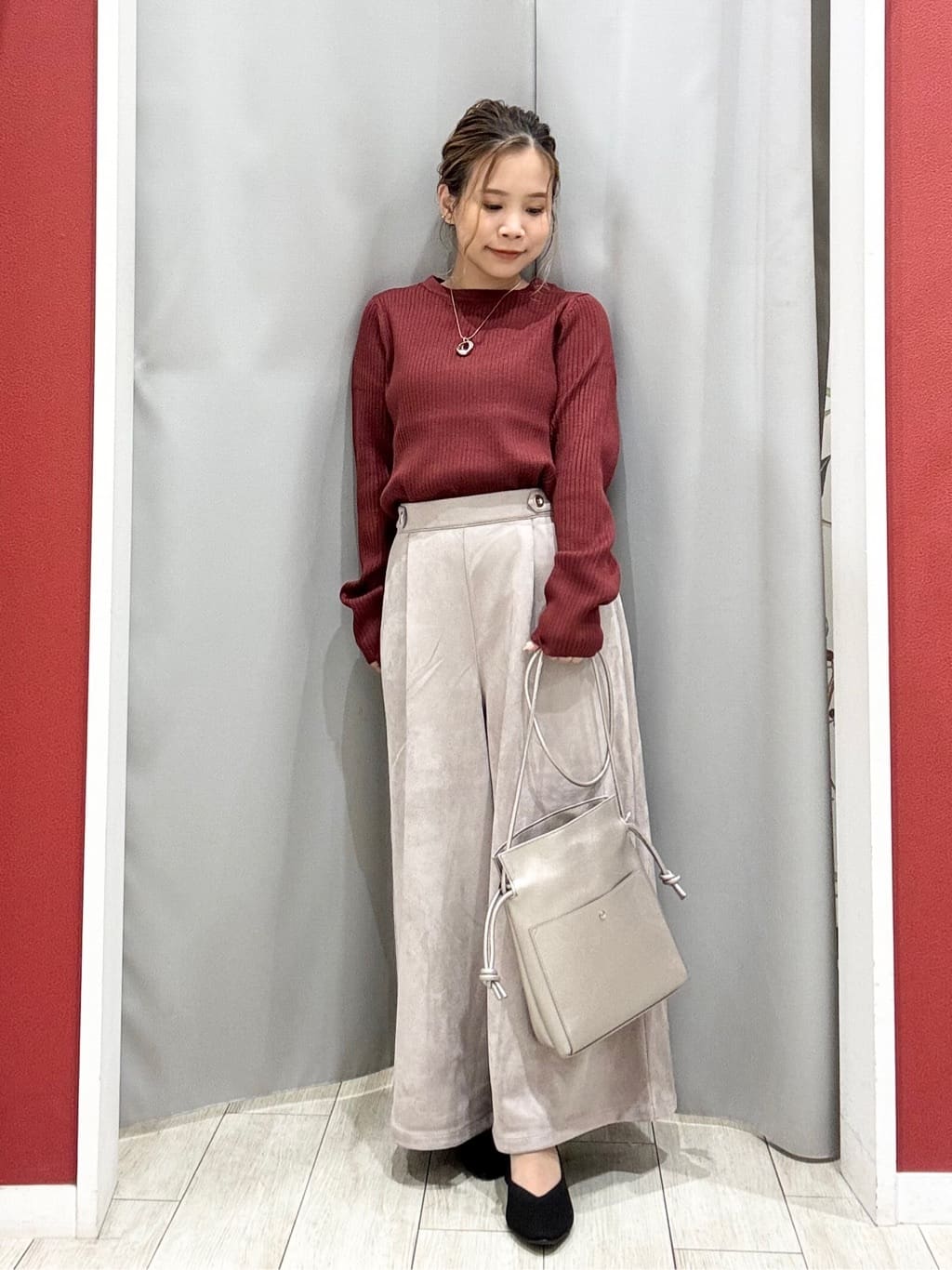 shioさんの「SHOO･LA･RUE｜【洗濯機可/S-LL】さっと羽織れる 軽量リブブルゾン」を使ったコーディネート