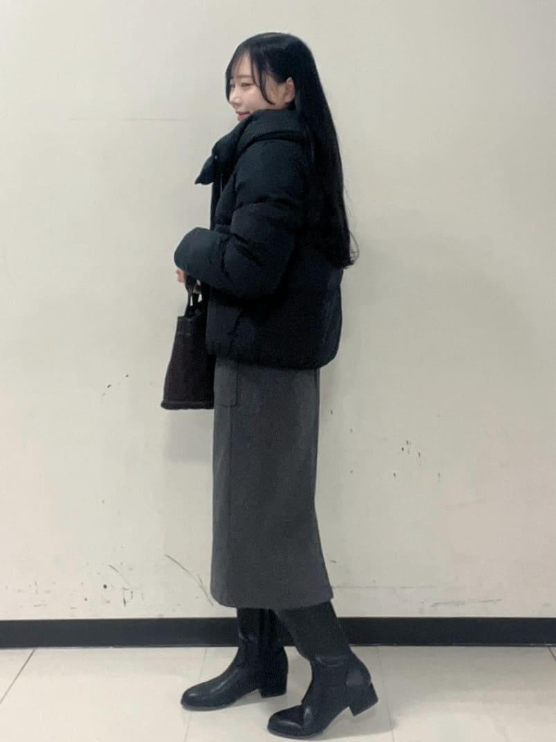 Hitomiさんの「index｜KAWADAダウンショートコート【撥水／洗濯機OK／静電気防止裏地】《XS～LL》」を使ったコーディネート