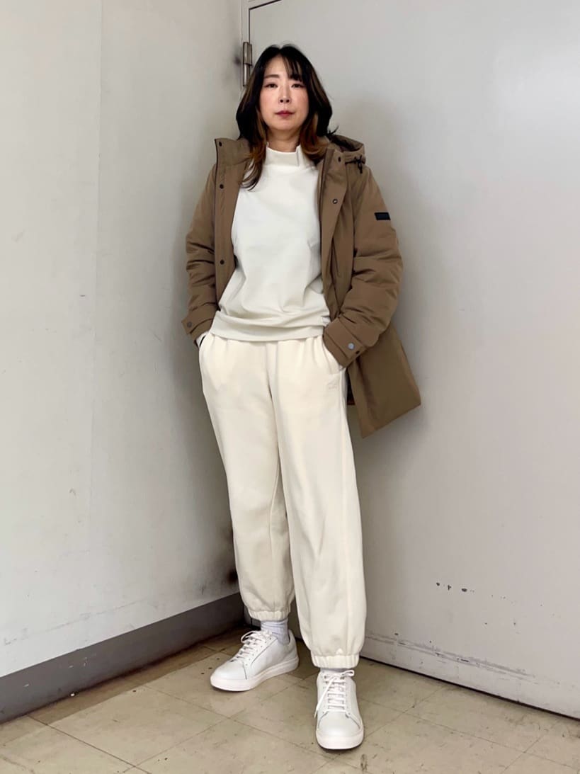 iwさんの「TAKEO KIKUCHI｜【None Of Stress】ストレッチ ダウンブルゾン」を使ったコーディネート