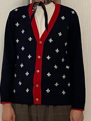 橋本さんの「DRESSTERIOR｜◆ウォッシャブル コットンカシミヤスムースニット」を使ったコーディネート