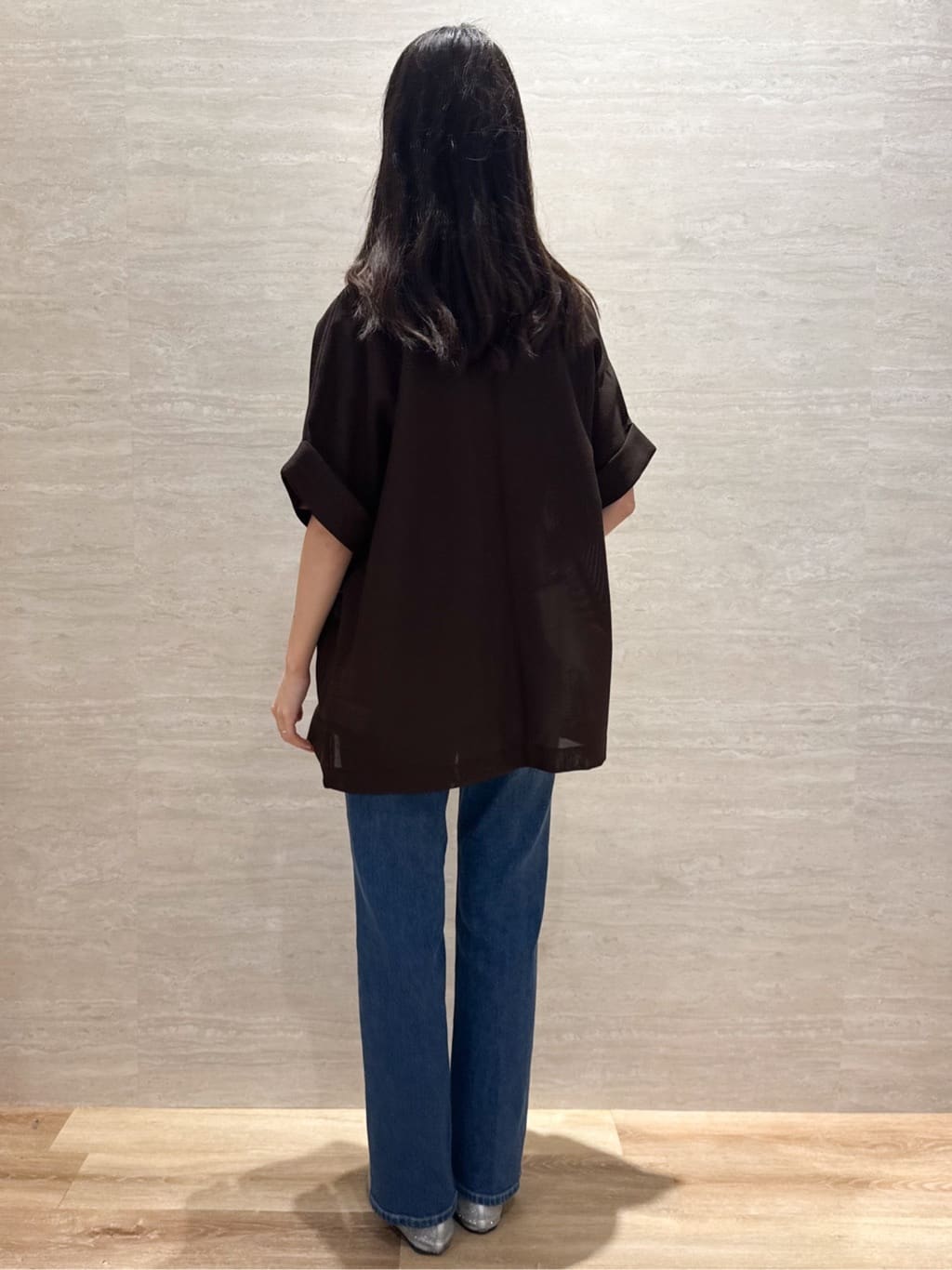 Hinaさんの「OPAQUE.CLIP｜メッシュテーラードジャケット【洗濯機洗い可】」を使ったコーディネート