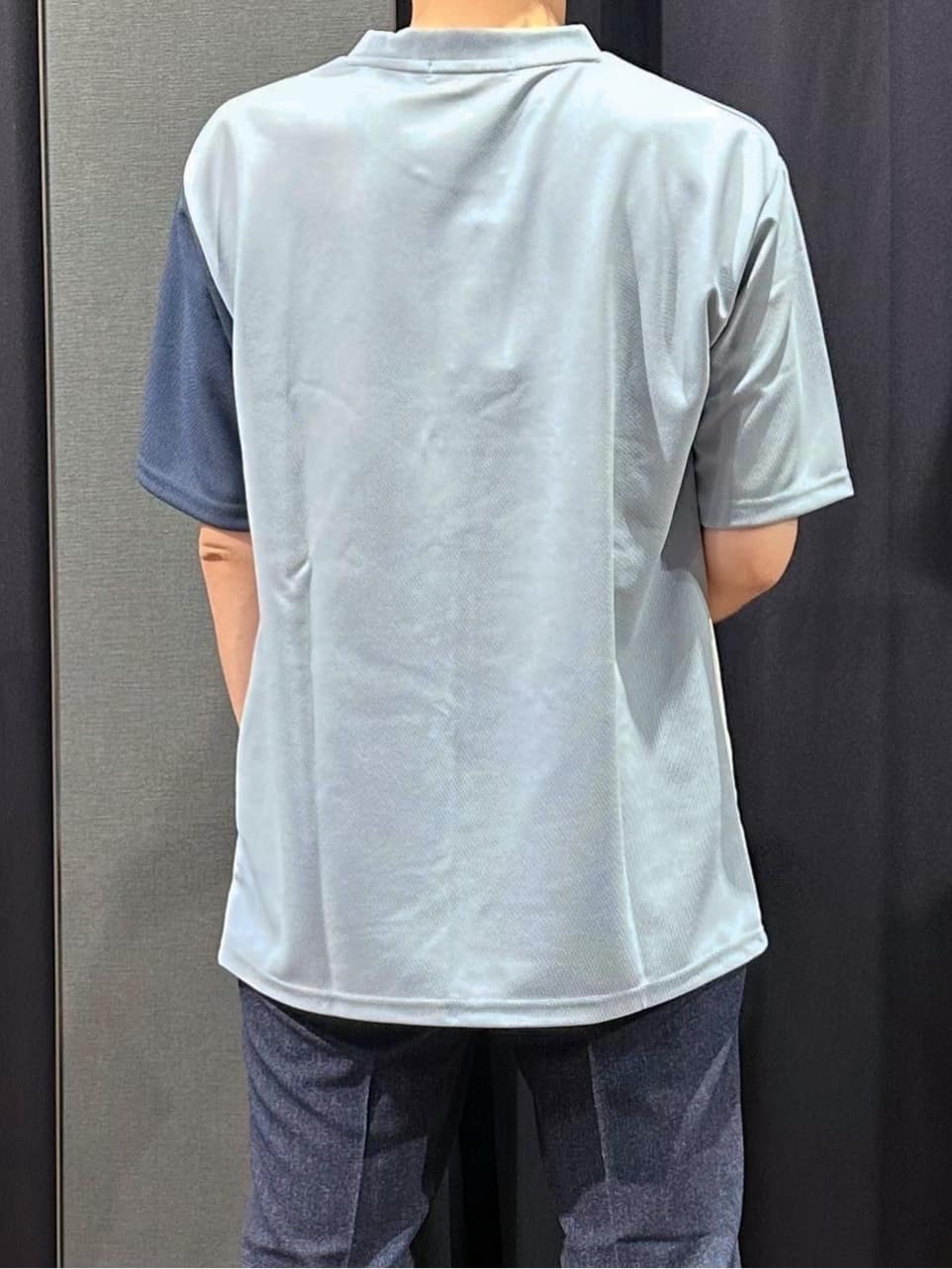 tomoyaさんの「THE SHOP TK｜ツイルブロッキング 半袖Tシャツ 洗濯機OK」を使ったコーディネート