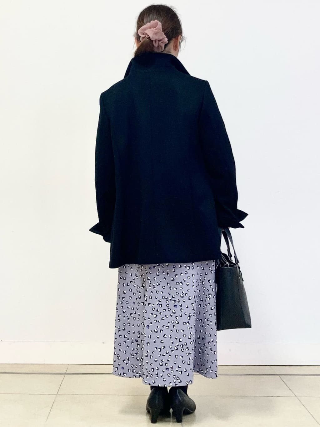 tomominさんの「Reflect｜【SS-4Lサイズ／衿が顔に当たらない◎】スタンドネックミドルコート」を使ったコーディネート