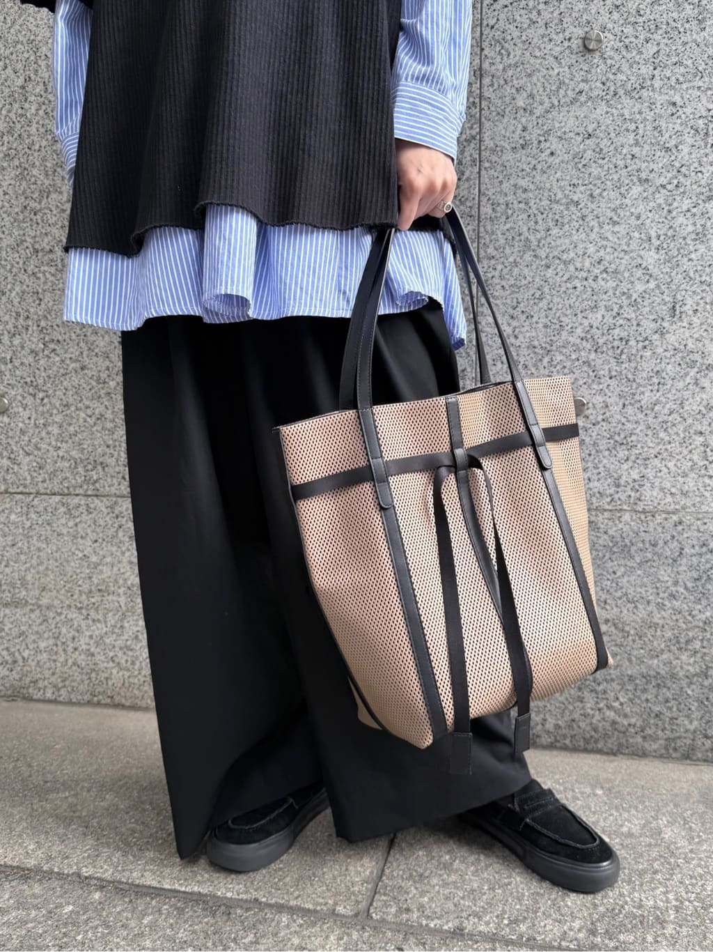 Kさんの「HIROKO HAYASHI｜PANIER（パニエ）トートバッグM」を使ったコーディネート