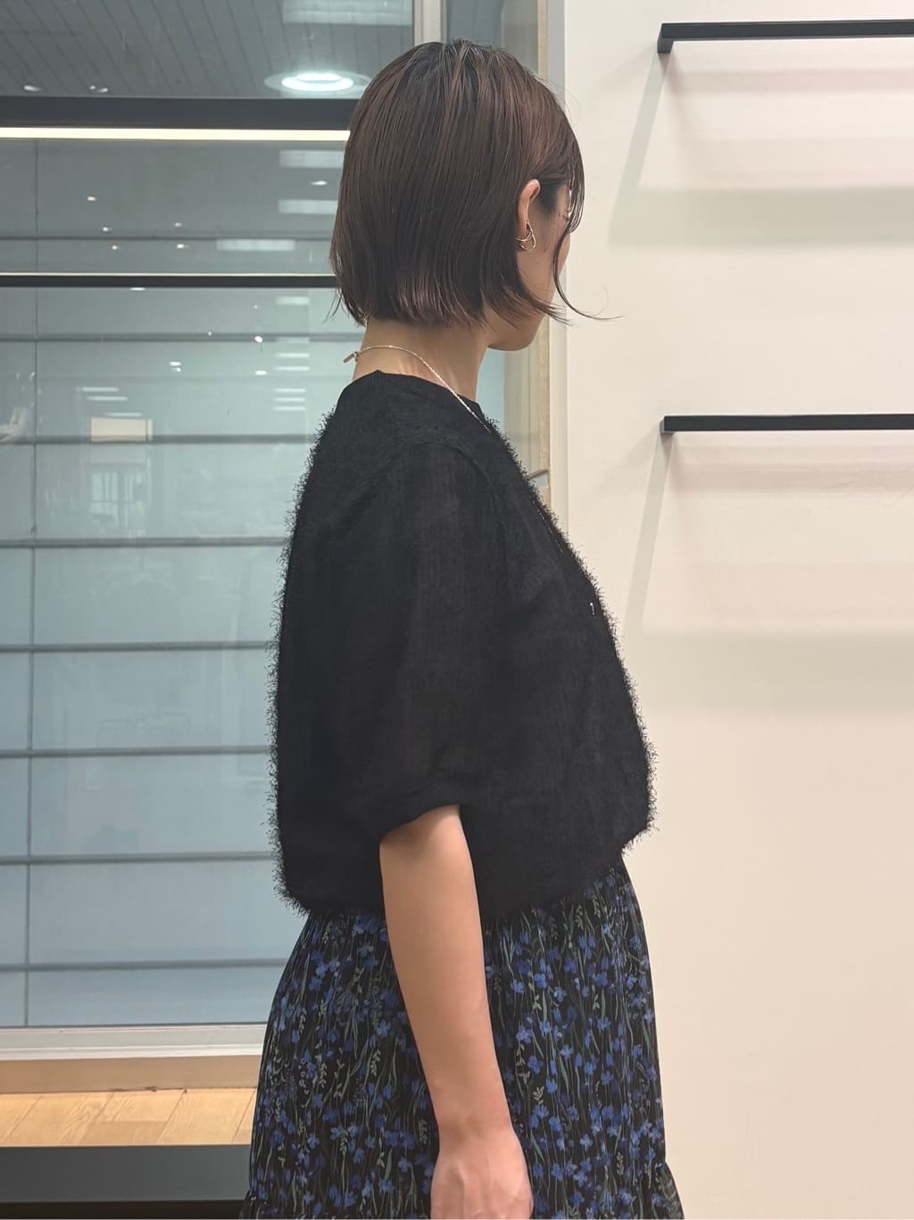 asamiさんの「INDIVI｜ヘアリージャカードトップス」を使ったコーディネート