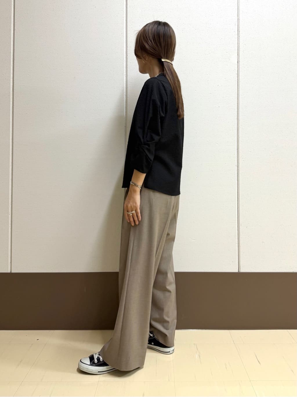 mamiさんの「INDIVI｜【UVケア／吸汗速乾】スリーブデザインブラウス」を使ったコーディネート